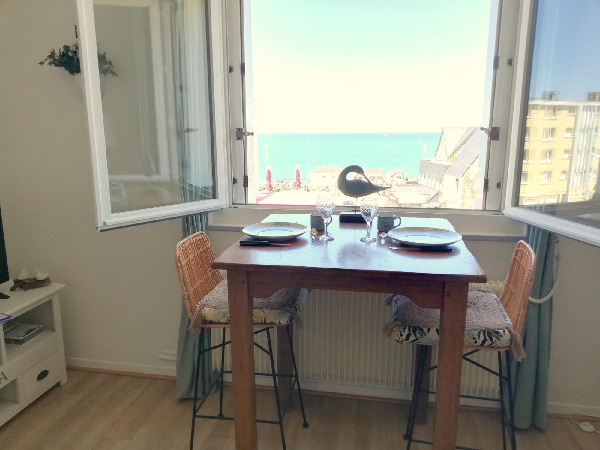 L'Horizon Vue Mer Et Falaises Fécamp Eksteriør bilde